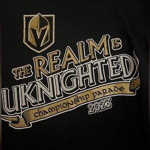 Golden knights parade tee 2023 championship RARE